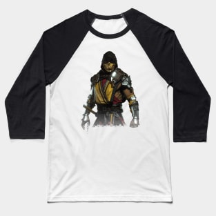 Mortal Kombat 11 Scorpion Baseball T-Shirt